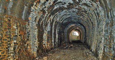 Inside creepy train tunnel that once joined two villages and left abandoned for decades