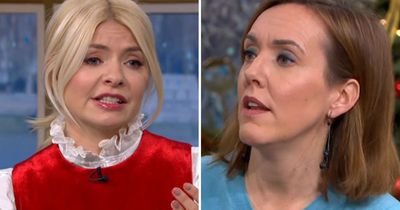 Holly Willoughby defends Meghan Markle in heated clash with royal expert Camilla Tominey