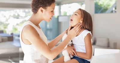 The 'red flag' Strep A symptoms that show up in children on throat and skin