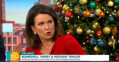 GMB's Susanna Reid defends Harry as Rob Rinder accuses prince of 'monetising' Diana