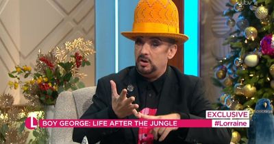 Boy George addresses I'm A Celeb 'tantrum' and bullying allegations in first TV interview