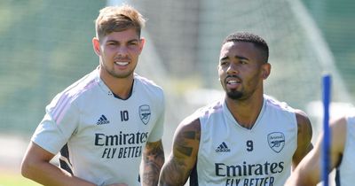 Emile Smith Rowe attends Arsenal training ahead of Dubai friendlies and Premier League restart