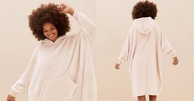 Buyers rush to snap up the M&S oversized hoodie that costs half the price of an Oodie