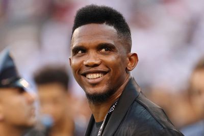 Samuel Eto’o caught on camera appearing to attack man after World Cup match