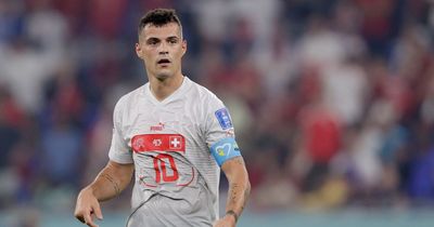 Granit Xhaka facing extended FIFA ban over image ahead of Portugal vs Switzerland World Cup tie