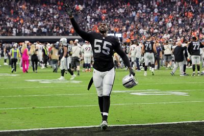 Raiders DE Chandler Jones records 11 pressures vs. Chargers