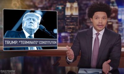 Trevor Noah: ‘Trump is like one of those guys who never stops trying to get back with his ex’