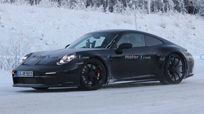 Porsche 911 GT3 Touring Spied With Cladding Covering The Rear Bumper
