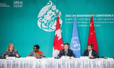 Humanity has become ‘weapon of mass extinction’, UN head tells Cop15 launch