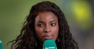 ITV pundit Eni Aluko makes fun of maths mistake after Ian Wright leaps to her defence
