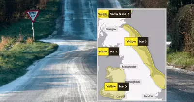 North East weather: Hour-by-hour forecast for Wednesday and Thursday as Met Office issue yellow warning for ice