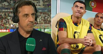 Gary Neville highlights common Cristiano Ronaldo theme after latest row at World Cup