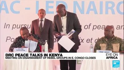 Peace talks between DR Congo and armed groups end in Kenya