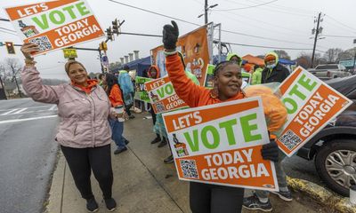 Raphael Warnock wins crucial Georgia runoff election – as it happened