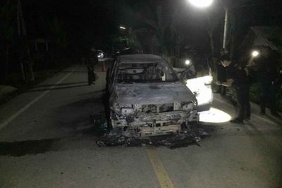 Timber trader fatally shot, pickup burned