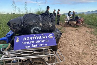 More ganja seized on Mekong river bank