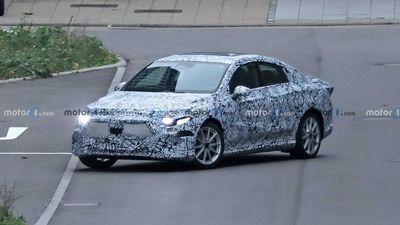 Next-Generation Mercedes EQA Spied For The First Time