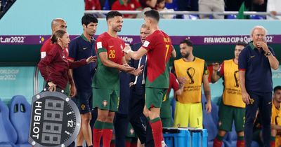 What Cristiano Ronaldo told hat-trick hero Goncalo Ramos ahead of kick-off after being dropped