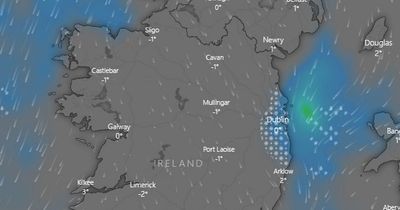 Map shows exact day and time snow will hit Dublin as Met Eireann issues weather warnings