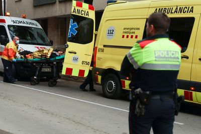 Commuter trains collision in Spain lightly injures dozens