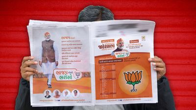 BJP 120, Congress 6, AAP 0: BJP’s clean sweep in Gujarat’s advertising stakes