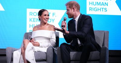 Prince Harry says he and Meghan 'don't go out much' as he jokes about 'date night'