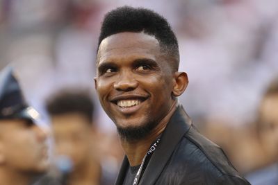 Samuel Eto’o apologises for attacking a man after World Cup match