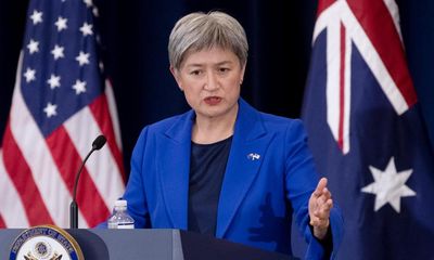 Penny Wong issues emphatic plea to US and China to ‘prevent catastrophe’ of war