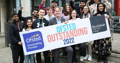 The ‘outstanding’ Greater Manchester college where students ‘flourish’- and teachers make learning fun