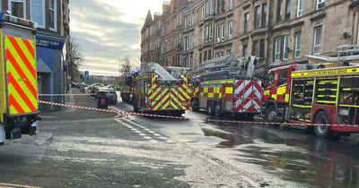 Fire breaks out in Glasgow south side as emergency services rush to ongoing incident