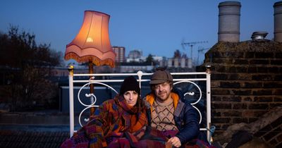 Mum and dad sleeping on freezing roof to raise £100k for solar panels for their street