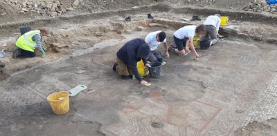Rutland Roman villa: how we found one of the most significant mosaics discovered in the UK