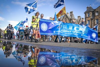 Support for Scottish independence up to 56%, poll suggests