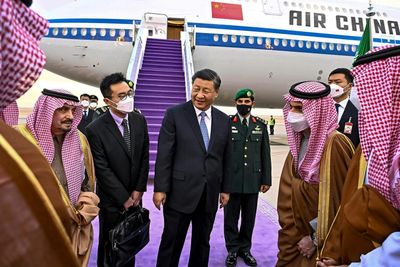 China's Xi arrives in Saudi Arabia for energy-focused visit