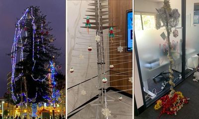 Tinsel travesties: the worst Christmas tree displays across Australia