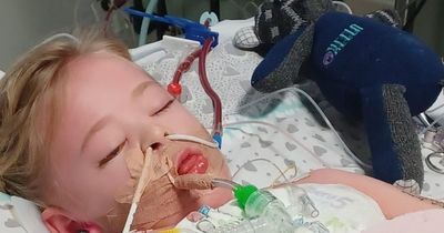 'Poorliest girl in England', 4, comes off ventilator in Strep A fight but remains in ICU