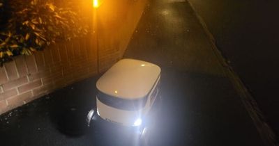 Starship robot delivered food to my door - it was adorable but I won't use it again
