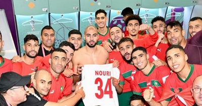 Morocco pay tribute to Abdelhak Nouri in joyous celebrations after Spain win