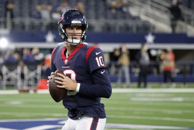 Report: Texans to start QB Davis Mills against the Cowboys