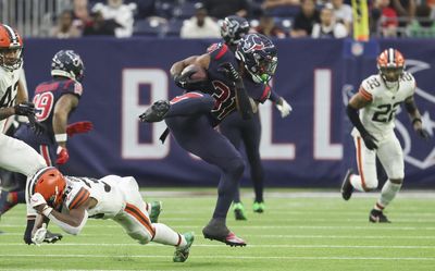 Texans RB Dameon Pierce breaks into top-5 of CBS Sports’ rookie rankings