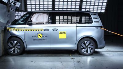 Volkswagen ID. Buzz Earns 5-Star Rating From Euro NCAP