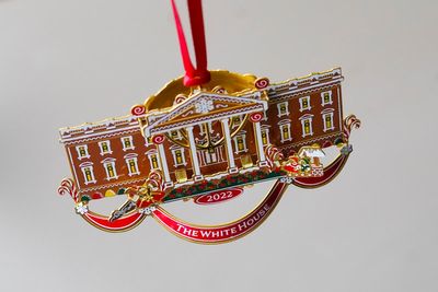 Christmas ornament honors gingerbread White House tradition