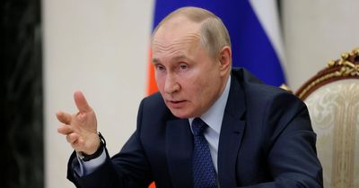 Vladimir Putin says threat of nuclear war is 'rising' but insists Russia 'isn't mad'