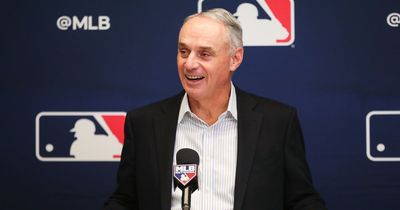 MLB commissioner Rob Manfred provides update on Los Angeles Angels sale