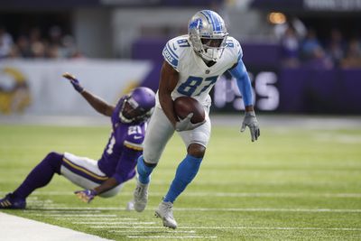 Injured WR Quintez Cephus returns to Lions practice