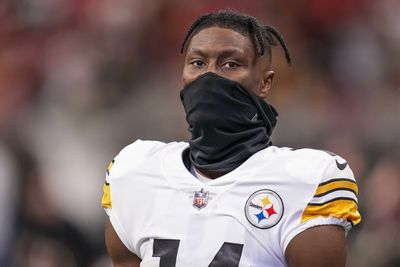 Steelers WR George Pickens isn’t talking about last week’s sideline tantrum