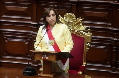 Peruvian politician Boluarte swears as interim president after Castillo's removal