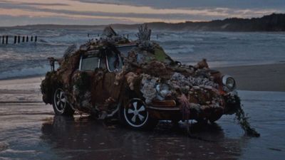 Classic Porsche 911 Covered In Fake Coral Is An "Undersea" Art Car