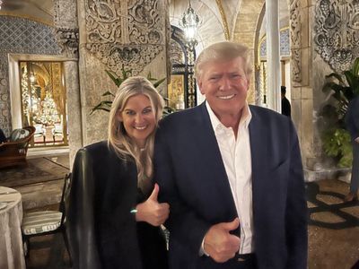 Trump appears at Mar-a-Lago event with QAnon influencer and Pizzagate conspiracy theorist