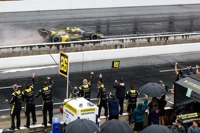 IndyCar still working on improved aeroscreen vision in wet